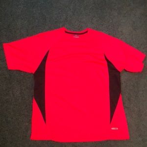 Russel Athletic Dri Power M Red gym workout shirt